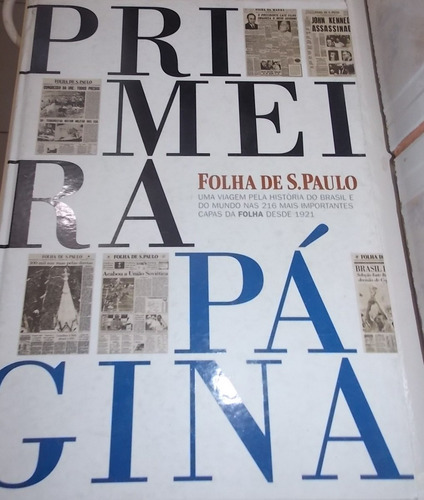 Primeira Página Folha De São Paulo 5º Edição