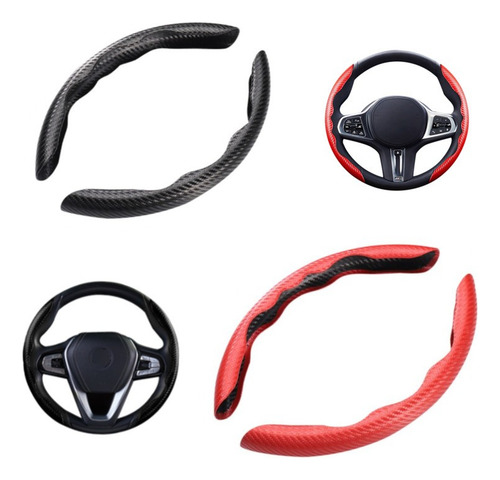 2 Pares De Fundas Para Volante De Coche Antideslizantes Y Có