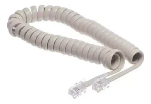 Cable Extensib Telefonico Rulo Rj11 Teléfono Fijo 2 Mts Env
