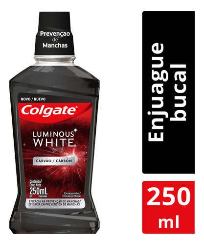 Colgate Plax Luminous White Enjuague Bucal Con 250 Ml