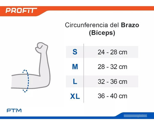 Imagen 2 de 4 de Hombrera Neoprene Soporte Desgarro Hombro Ptm - Olivos