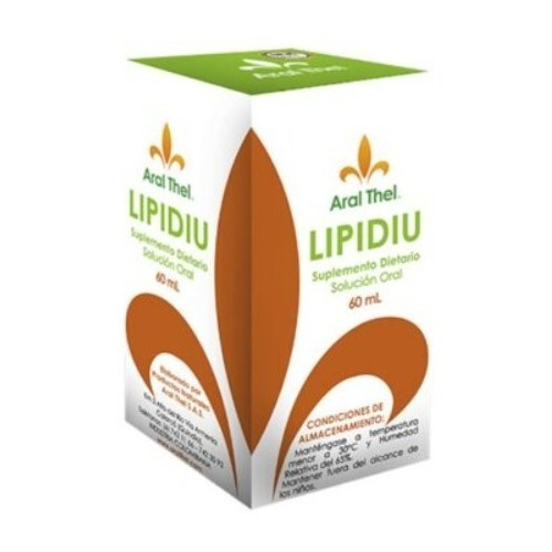 Lipidiu - Aral Thel - X 60ml - mL a $667