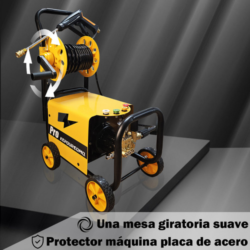 Hidrolavadora Eléctrica Kp580 3000w Con Motor De Inducción Totalmente De Cobre, Hidrolavadora Con Soporte Para Tubería Y Boquilla Multifuncional