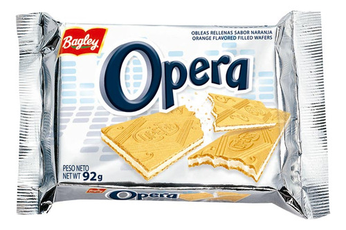 Pack X 18 Unid. Galletitas   92 Gr Opera Galletitas Dulce-o