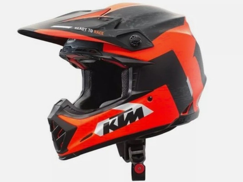 Casco Bell Ktm Motocross Moto Motocicleta 