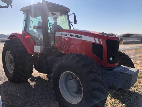 Trator Massey Ferguson Mf 7170 - Ano 2009 - Com Grade