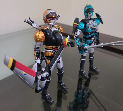 Bonecos Mega House Winspector Biker E Walter (Usado)