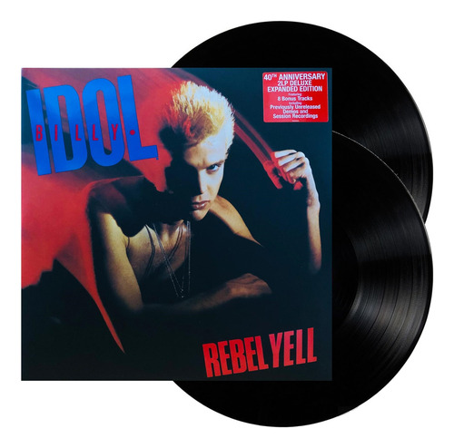 Billy Idol Rebel Yell Deluxe 40th Anniverary 2 Lp Vinyl