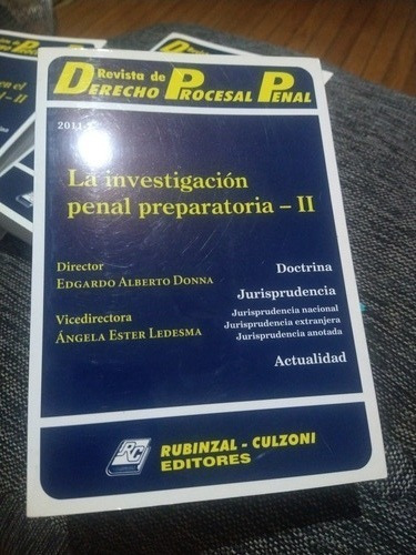 Revista Procesal Penal-investigacion Penal.preparatoria Ii