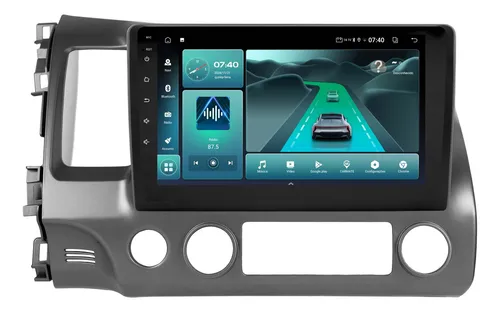 comprar Multimidia New Civic G8 07\u002F11 Android Auto 64gb Carplay 9p