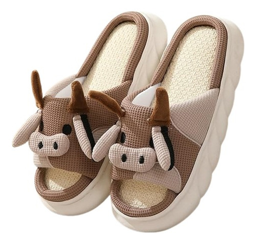 Pantuflas Kawaii Anti Fatiga Suela Descanso Animales Envío 