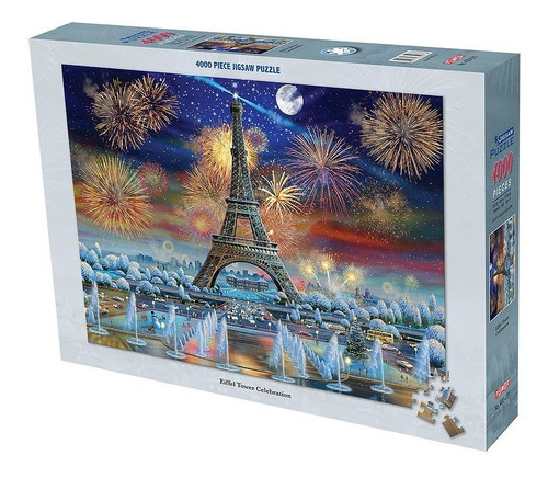 Rompecabezas Puzzle Tomax Torre Eiffel, Paris 4000 Piezas