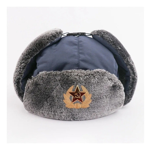 Gorra Rusa Shapka Ushanka (gris, Medical 62)