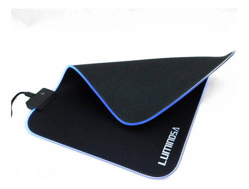 Mousepad Netmak Gamer Rgb Borde Antideslizante Reforzado ! 