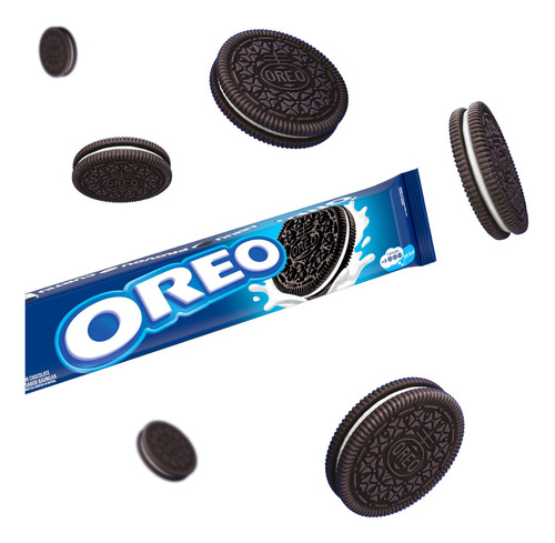 Imagem 6 de 7 de Biscoito Recheado Oreo Original 90g