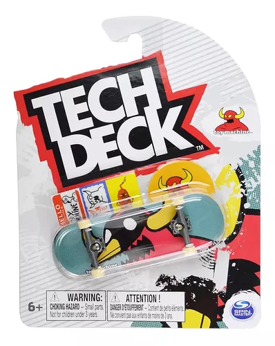 Mini Skate Dedo Fingerboard C/ Lixa Techdeck Skateboard 96mm