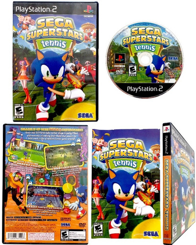 Sega Superstars Tennis Ps2 (Reacondicionado)