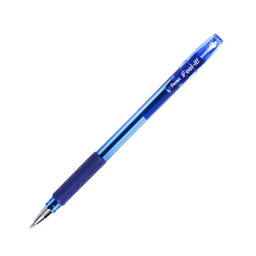 Bolígrafo Pentel Grip Bx487 Azul - Mosca