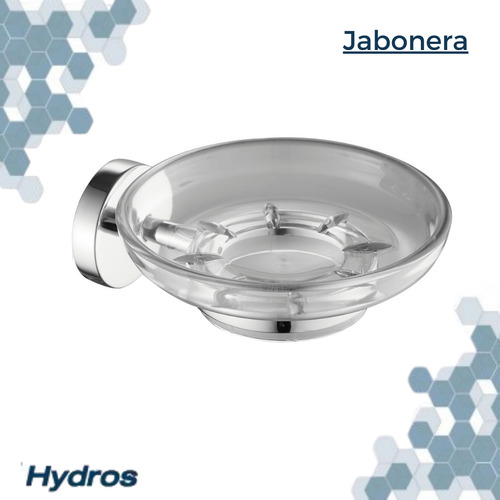 Set Accesorios Baño Nova 6 Piezas Kit Hydros Cromado