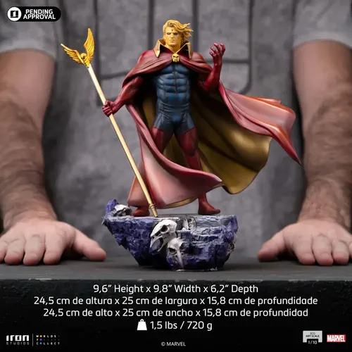 【新品未開封】1/10スケール アダム・ウォーロック[アイアン・スタジオ] 新品未開封】1/10スケール アダム・ウォーロック[アイアン・スタジオ