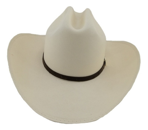 Sombrero Vaquero 300 X Marca West Point Natural Hoja Arroz