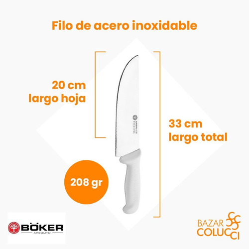 Cuchillo Frigorífico Mediano 8, Arbolito - Bazar Colucci