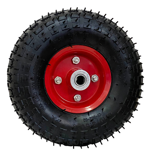 Pack X2 Rueda Neumática Inflable Para Carro Zorra Camara New