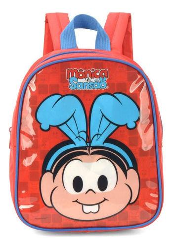 Mochila Para Creche Baby Mônica E Sansão - Luxcel