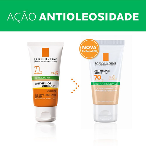 Imagem 2 de 9 de Protetor Solar Antioleosidade Fps70 Extra Clara La Roche
