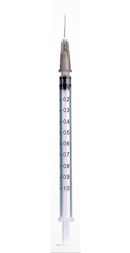 Jeringa 1cc Insulina Caja 100 Unidades | Habilitación Msp