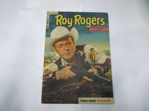 Roy Rogers Nº 1 Ebal 3ª Série Faroeste Excelente Estado  
