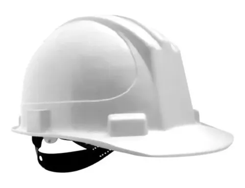 Casco de obra blanco