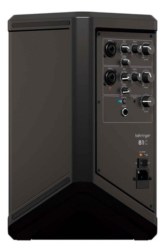 Bafle Portátil Behringer B1c C/batería 6.5 PuLG, Bluetooth Negro