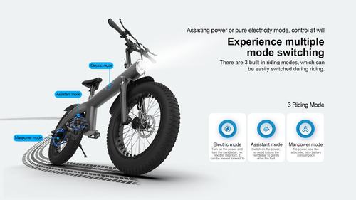 Bicicleta Electrica Kixin Q3 750w 13ah La Mas Potente