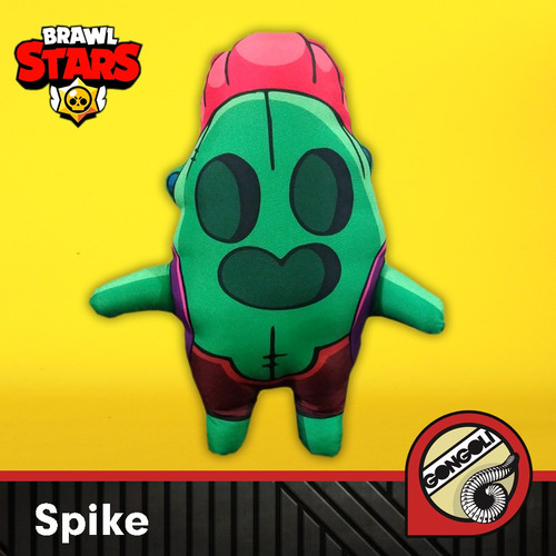 Spike Brawl Star Muñeco Leon Poco Crow Y Mas