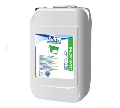 Detergente Liquido  Sutter Oxipur Clean Active X 20 Kg.