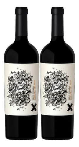 Kit 2 Vinho Tinto Sapo De Otro Pozo Blend De Tintas 750 Ml