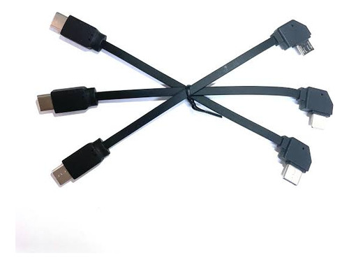 Kit Cabos Usb-c Para Controle Fimi Mini 3 / Se X8 Mini V2 Nf