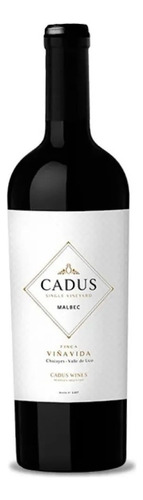 Vino Cadus Malbec Single Vineyard Finca Viña Vida 750ml.