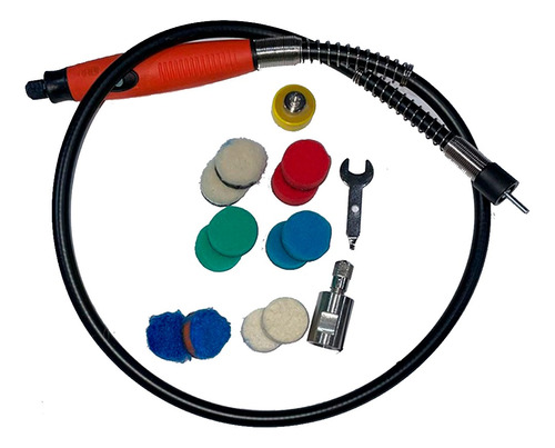 Nano Polisher Mini Con Accesorios Super Completo Detailing