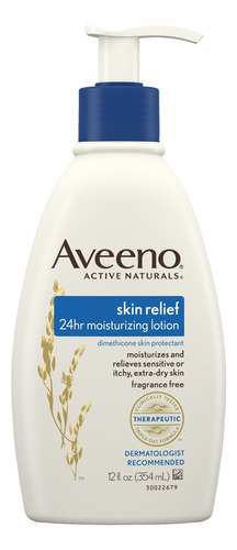 Crema Corporal Aveeno Skin Relief Coconut envase de 354 ml