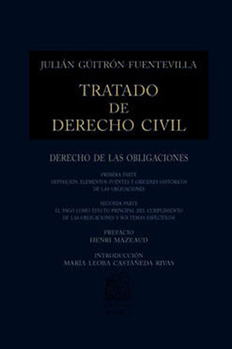 Libro Tratado De Derecho Civil Tomo Xiii