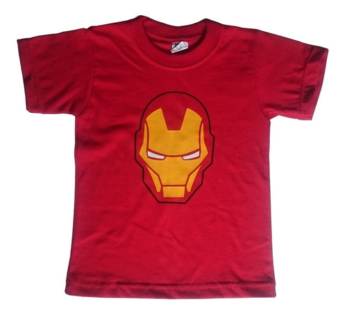 Camiseta Niños Ironman Súper Héroes