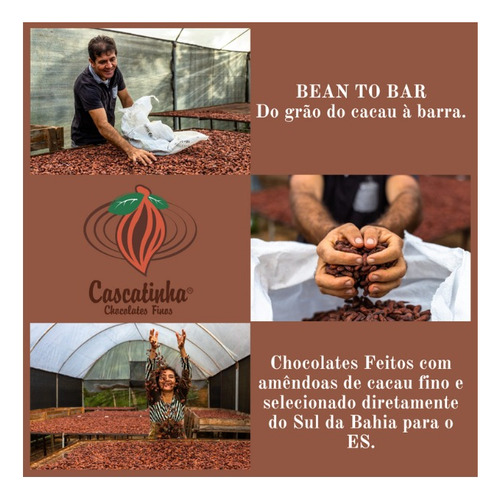 Chocolate Em Barra 92% Cacau Com Alto Teor De Cacau 500g