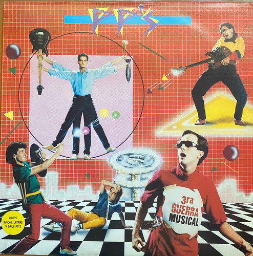 Disco Lp - Pp's / Tercera Guerra Musical. Album (1984)