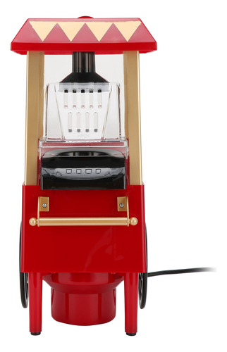 Máquina Automática Popcorn Maker Red Retro