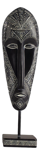 Escultura De Máscara Africana Máscara Tribal Tradicional 12