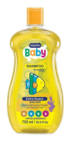 Caja X14 Shampoo Baby Extra Suave 755ml Algabo