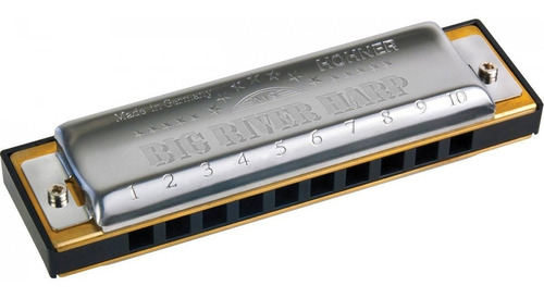 Gaita Harmonica Hohner Big River 590/20 - C (do)