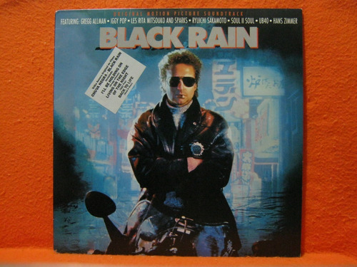 Black Rain Trilha Sonora Original Filme - Lp Disco De Vinil